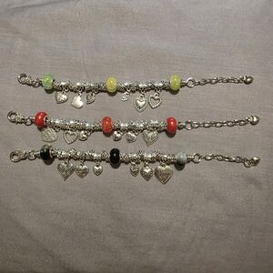 Charming Heart Bracelet- Handcrafted NIP